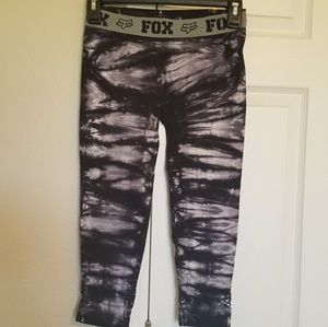 Fox Racing yoga crop leggings